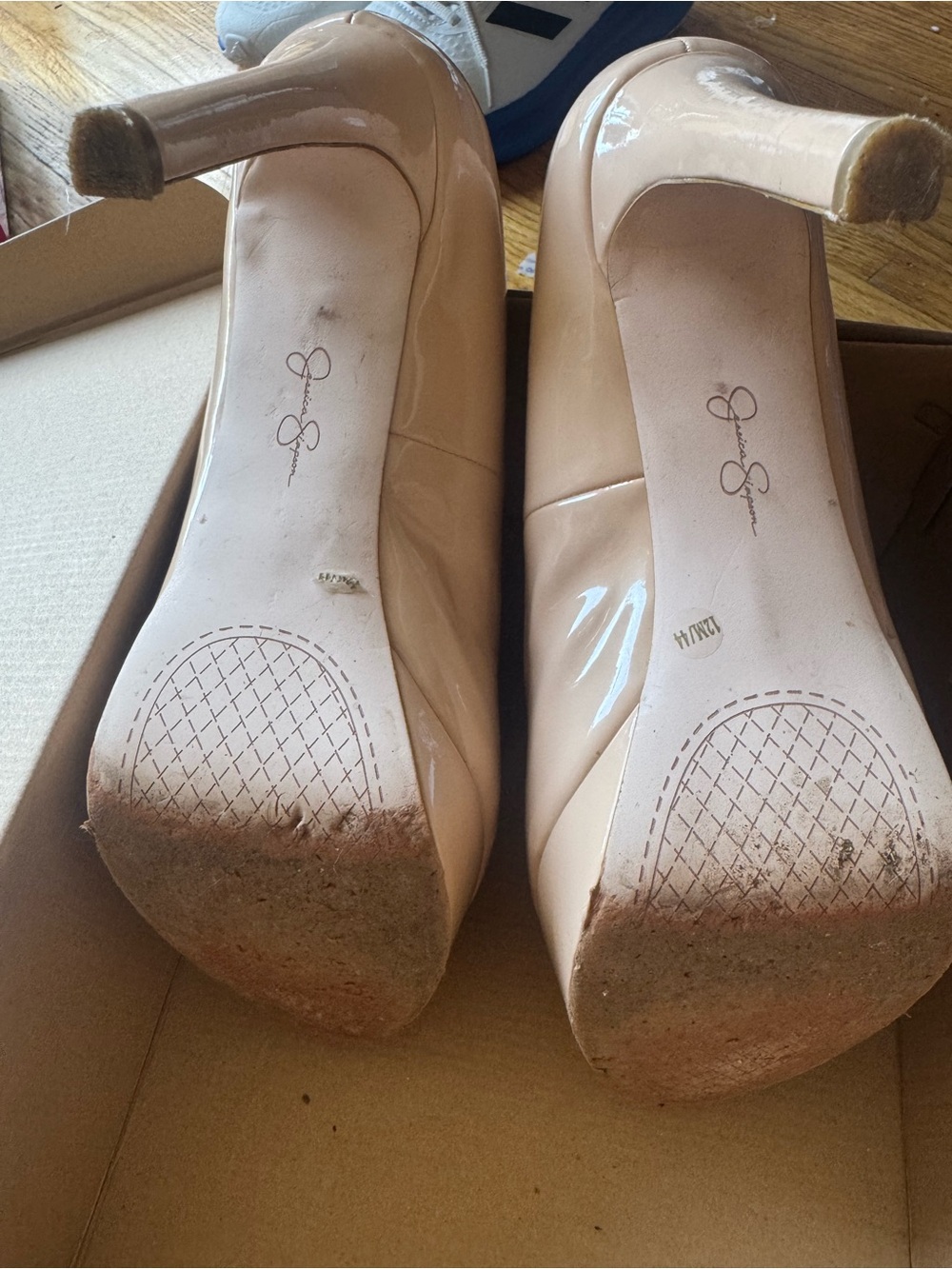 JESSICA SIMPSON PLATFORMS - Picture 6 of 7